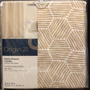 Color drift 72-in W x 72-in Shower Curtain